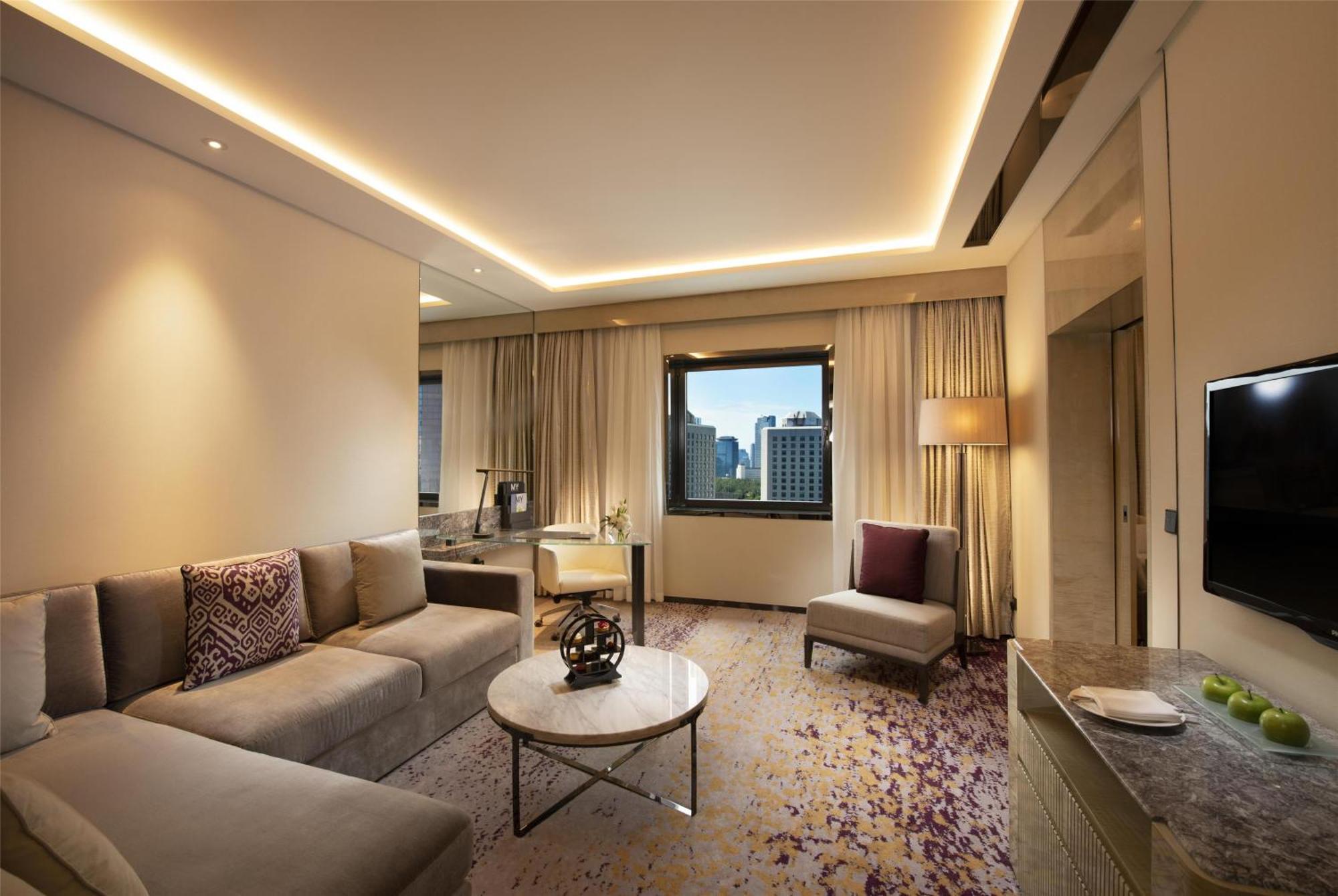 Kempinski Hotel Beijing Yansha Center Exterior foto